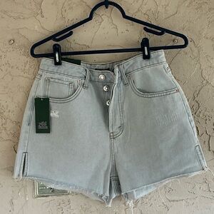 Wild Fable Women’s Cut-Off Distressed Denim High-Rise Jean Skorts Sz 6 NEW